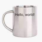 Кружка металлическая