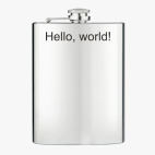 Фляжка стальная