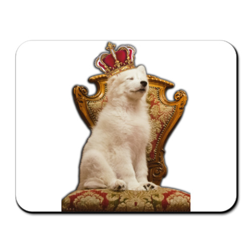Коврик для мыши с принтом Ваше Величество