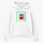 Толстовка худи оверсайз