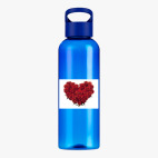 Прозрачная спортивная бутылка