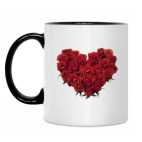 Кружка двухцветная