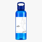 Прозрачная спортивная бутылка