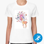 Женская спортивная футболка