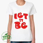 Женская футболка органик