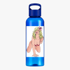 Прозрачная спортивная бутылка