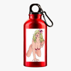 Металлическая бутылка 400 мл UV-DTF