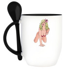 Кружка с ложкой