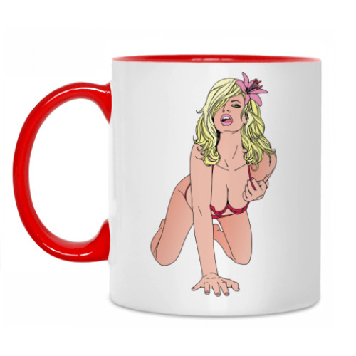 Кружка с принтом Sexy