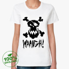 Женская футболка органик