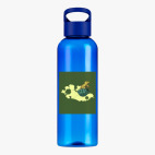 Прозрачная спортивная бутылка