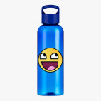 Прозрачная спортивная бутылка