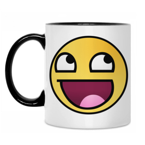 Кружка с принтом Smile