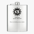 Фляжка стальная