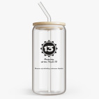 Банка с бамбуковой крышкой