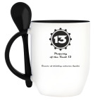 Кружка с ложкой