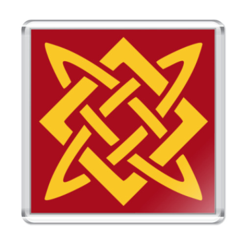 Магнит Звезда Руси (Сварогов квадрат)