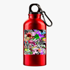 Металлическая бутылка 400 мл UV-DTF