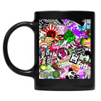 Кружка цветная UV-DTF