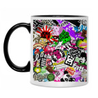 Кружка двухцветная