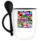 Кружка с ложкой