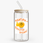 Банка с бамбуковой крышкой