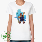 Женская футболка органик