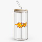 Банка с бамбуковой крышкой