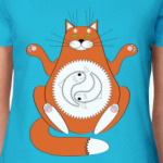 медитация сытого кота