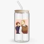 Банка с бамбуковой крышкой