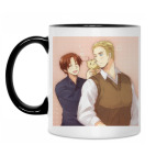 Кружка двухцветная