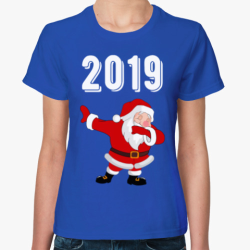 Женская футболка Дэб Санта 2019