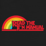 Read the fucking manual RTFM