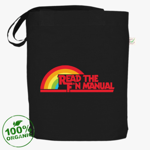 Сумка шоппер Read the fucking manual RTFM
