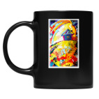 Кружка цветная UV-DTF