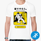 Мужская спортивная футболка