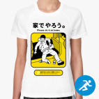 Женская спортивная футболка