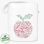 Сумка шоппер Я вегетарианец (фрукт)