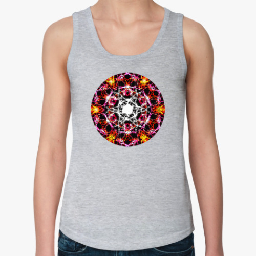 Женская майка с принтом индийские мотивы