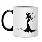 Кружка двухцветная