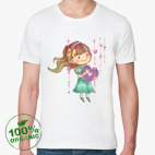 Мужская футболка органик