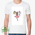 Мужская футболка органик