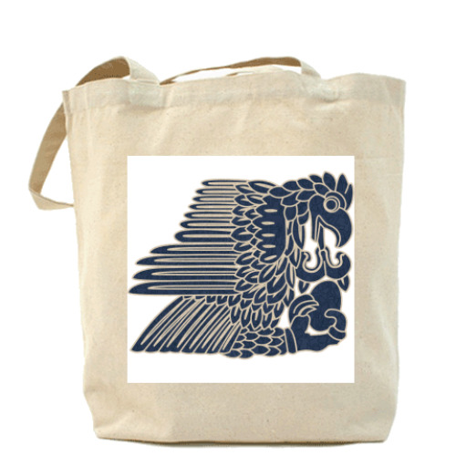 Сумка шоппер с принтом Орел