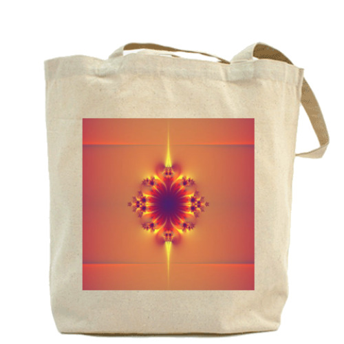 Сумка шоппер с принтом Карри