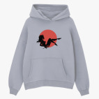 Толстовка худи оверсайз