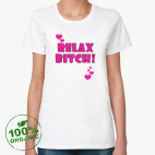 Женская футболка органик