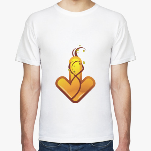 Футболка с принтом стрелка