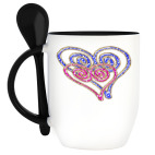 Кружка с ложкой