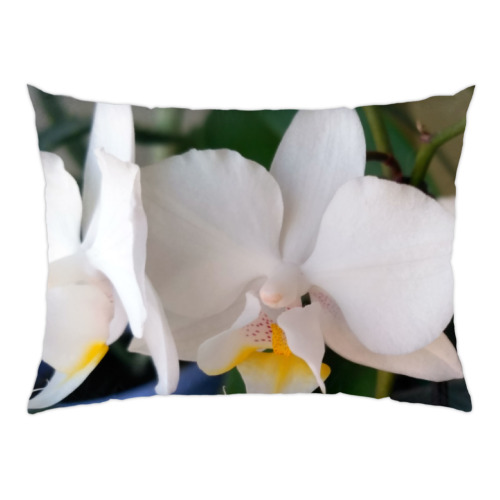 Подушка "Белая орхидея"