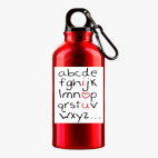 Металлическая бутылка 400 мл UV-DTF